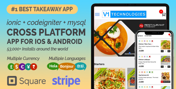 #1 Takeaway Restaurant Online Food Delivery Ordering Cafe Pizza Kebab Coffee Bar Pub Shop CMS System