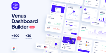 Venus - Dashboard Builder PRO (Figma Version)