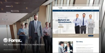 Forex – Business & Financial WordPress Theme