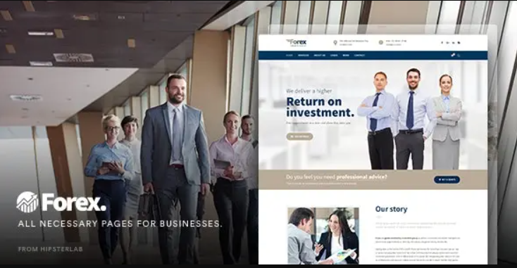 Forex – Business & Financial WordPress Theme