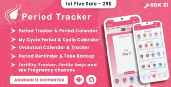 Period Tracker, Ovulation Calendar & Fertility App For Women