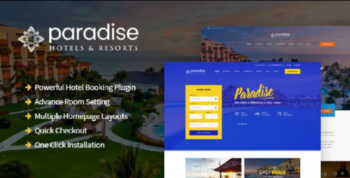 Paradise – Hotel & Resort Responsive WordPress Theme 2.2.4