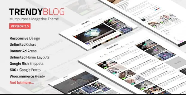TrendyBlog – Multipurpose Magazine Theme