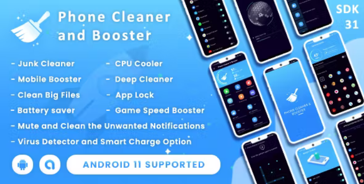 Phone Cleaner and Booster(Android 11 Supported)