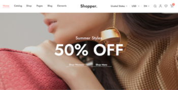 Shopper – Multipurpose E-Commerce Template