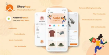 Shophop – eCommerce App UI Templates Android Kotlin