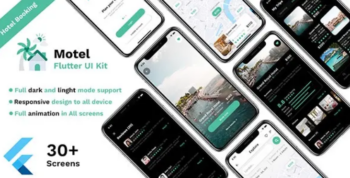 Hotel booking Flutter UI kit