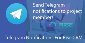 RISE CRM Plugin – Telegram notifications for project members