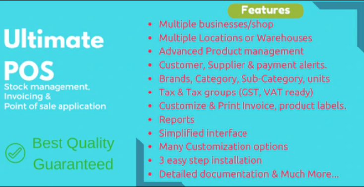 Accounting & BookKeeping module for UltimatePOS SaaS-Compatible 1.0
