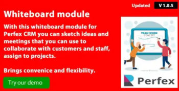 Whiteboard module 1.0.5 for Perfex CRM