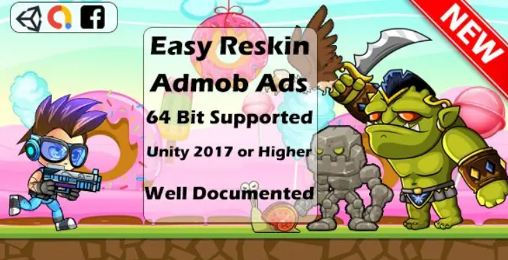 Super Jungle Adventure – Full Unity Game ADMOB ADS