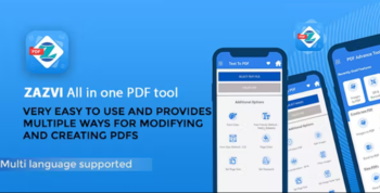ZAZVI – All in one PDF tool – Android App with Admob