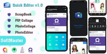 Quick Editor Advanced photo editor & collage maker app source code
