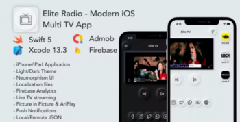 Elite TV – Modern iOS Multi TV App
