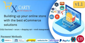 xCarty – E-commerce System with Stock Management 1.1