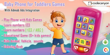 Android Baby Phone for toddlers – Kids app, kids Game, Numbers, Animals & Music (Android 12)