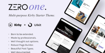 Zero One -- Kirby CMS starter theme