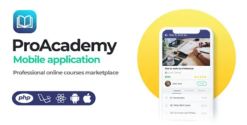 Proacademy mobile app v2.0 – Education & LMS Marketplace (Android + iOS)