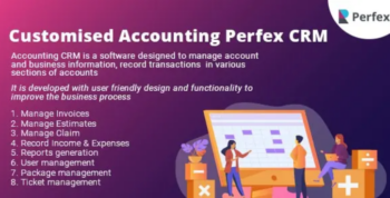 Customised Accounting Perfex CRM