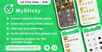 MySticky – Whatsapp sticker & meme maker