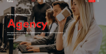 Folio – Creative Agency Portfolio Theme