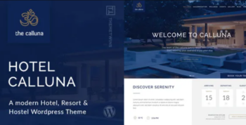 Calluna – Hotel & Resort WordPress Theme 3.5.1