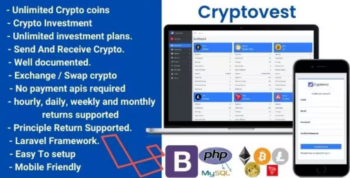 Cryptovest – A crypto investment and wallet platform