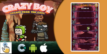 Crazy Boy Endless Jumping Game (Construct 3 | C3P) Admob Ads – Touch – Web and Mobile Support