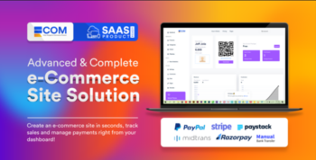 Ecom – Fast Multi Store Front Builder (SaaS) 2.0.6 [Regular License]