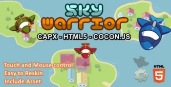 Sky Warrior – Construct 2 Game