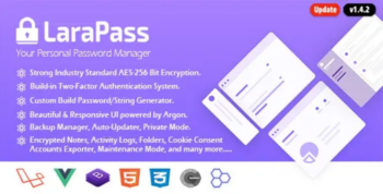LaraPass – Your Personal Password Manager 1.4.2