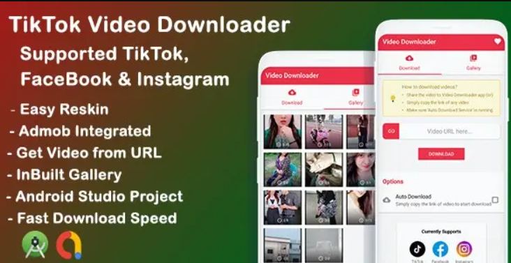 Tiktok, Facebook, Instagram video downloader – Download videos