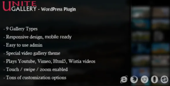 Unite Gallery – WordPress Gallery Plugin 1.7.53