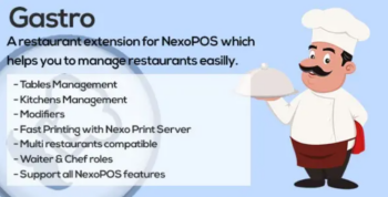 Gastro – Restaurant Extension for NexoPOS 2.3.98