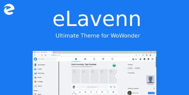 eLavenn – The Ultimate WoWonder Theme 1.2