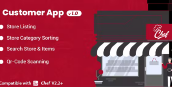 Customer App Pro Module for CHEF – SaaS – Contactless Multi-restaurant QR Menu Maker