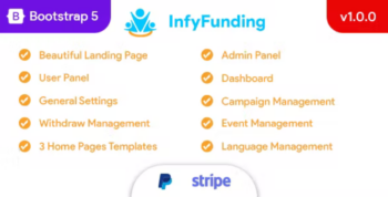 InfyFunding – Laravel Online Crowd Funding / Fund Raising as like Kickstarter, Indiegogo