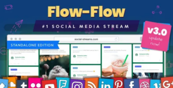 Flow-Flow 3.0 Social Media Stream PHP Script