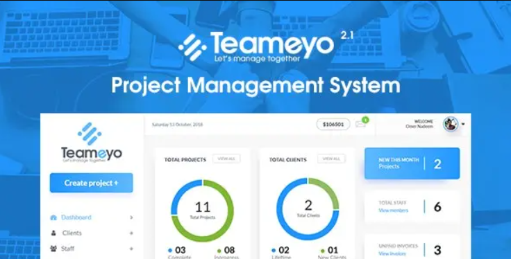 Teameyo 2.1 Project Management System