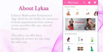 lykaa Multivendor Ecommerce & Spa Booking App 1.5.0