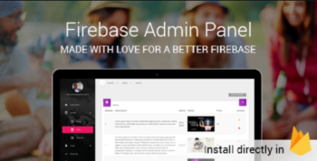Firebase And Firestore FireAdmin 10.7 admin panel console