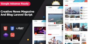 Nizzma – Laravel Blog & Magazine CMS Script