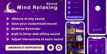 Mind Relaxing Sound – Sleep, meditation and nature (Android 11 Supported)