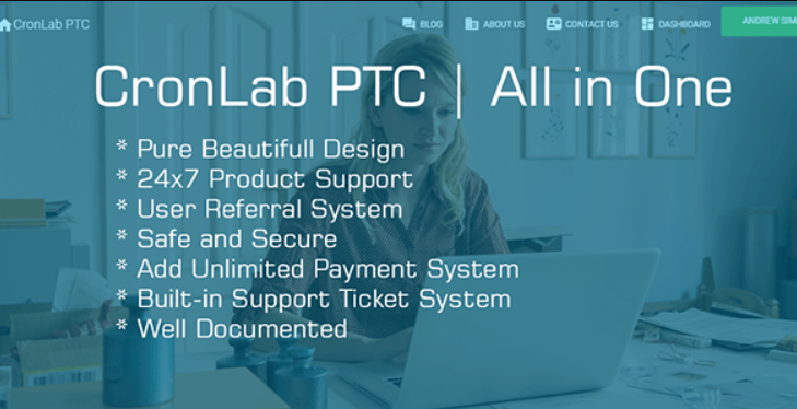 CronLab PTC – All in One Script for PTC, HyIp, Crypto Trade & Money Investment