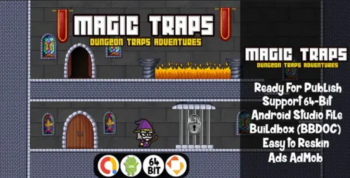 Magic Traps with AdMob – Android Studio File + Buildbox Project