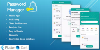 Password Manager with Flutter