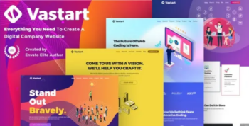Vastart 1.2.13 Digital Company & Startup WordPress Theme
