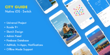 Trid – City Guide iOS Native with Admin Panel, Firebase 1.3.0