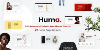 Huma – Fashion E-commerce WordPress Theme