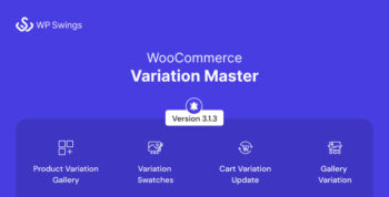WooCommerce Variation Master - Variation Dropdown, Variable Products, Variation Swatches/Attributes.